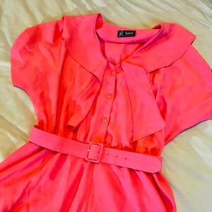 Vintage Pink Dress - Joseph Ribkoff - 8